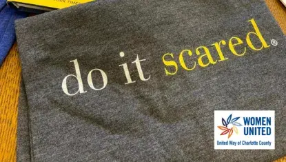 Do It Scared t-shirt (gray)